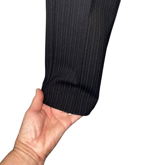 Insight Womens Bundle Of Two Pants Size 0 Red Black Gray Stripe Mid Rise Casual - Picture 8 of 10